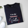 Gift V Is For Vodka - Mens T-shirt - Black