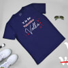 Buy V Is For Vodka - Mens T-shirt - Navy Blue