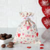 Buy Valentine Basket Of Love And Sweet Treats