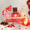Valentine Basket Of Love And Sweet Treats Online