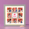 Valentine Collage Personalized LED frame Online