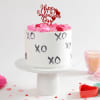 Gift Valentine Love XOXO Cream Cake (1 Kg)