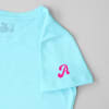 Gift Valentine's Day Cotton Tee for Women - MINT Blue