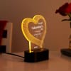 Buy Valentine's Day Personalized LED Lamp