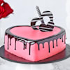 Gift Valentine Strawberry Heart Cake