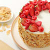 Shop Vanilla Berry Dream Cake (Half kg)