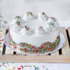 Vanilla Cake with Rainbow Sprinkles (1 Kg) Online