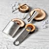 Buy Vegan Leather Personalized Bar Set