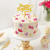 Gift Velvet Butterscotch Bliss Birthday Cake (Half Kg)