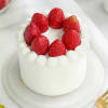 Velvety Strawberry Delight Cake (1 Kg) Online