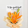 Buy Vibrant Orange Lily Best Dad Bouquet