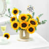 Vibrant Sunflower Friendship Day Arrangement Online