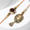 Victorian Bhai Bhabhi Rakhi Set Online