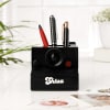 Gift Vintage Camera Personalized Pen Stand