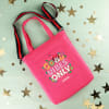 Vogue Canvas Tote Personalized Bag - Pink Online