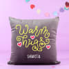 Gift Warm Hugs Personalized Velvet Cushion