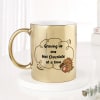 Warm Memories Personalized Hot Chocolate Metallic Mug - Gold Online