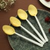 Buy Warm White Spoons (Set of 4)