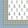 Shop Washed Indigo Queen Size Bedsheet With Pillow Covers