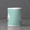 Buy Wavey Pattern Personalized Birthday Mug