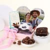 We Fit Perfectly Personalized Sweet Hamper Online