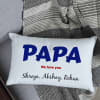 Gift We Love You Papa Personalized Pillow