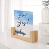 Buy We Said Yes Personalized Acrylic Frame With Wooden Base