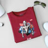 Gift Web It Like Spidey Personalized Tee For Men Maroon