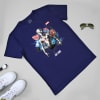 Web It Like Spidey Personalized Tee For Men Navy Blue Online