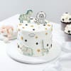 Gift Whimsical Animal Themed SemiFondant Cake 1 kg