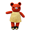 Gift Whimsical Handcrafted Crochet Cat - Single Piece