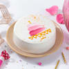 Whimsical White Delight Cake Online