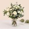 White and green bouquet - Vert coton Online