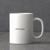Gift White Ceramic Mug (250ml) - Customized With Logo And Name