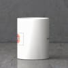 Buy White Ceramic Mug (250ml) - Customized With Logo And Name