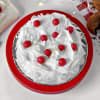 Buy White Forest Cherry Cake (Eggless) (Half Kg)