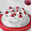 White Forest Cherry Cake (Half Kg) Online