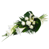 White-green funeral bouquet Online