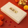 Buy White Laxmi Ganesh Saraswati Charan Paduka Box