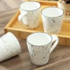 Gift White Marble Ceramic Mugs - Set of 6