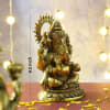 Buy White Metal Lakshmi Ganesha Idol