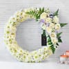 White Tribute Wreath Online