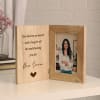 Wife Wonder Woman Personalized Wooden Photo Frame Online
