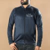Winter Lover Zipper Jacket For Men - Grey Online