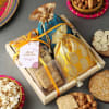 Winter Snacks Gift Tray With Potlis Online