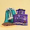 Buy Wishing Luck and Love Rakhi Hamper