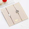 Buy Wishing Tree And Leaf Design Metal Work Bhaiya Bhabhi Rakhi