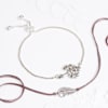Wishing Tree And Leaf Design Metal Work Bhaiya Bhabhi Rakhi Online