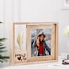 Gift Womens Day Personalized Rotating Wooden Frame