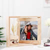 Womens Day Personalized Rotating Wooden Frame Online